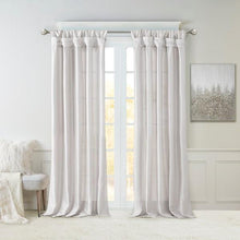 Load image into Gallery viewer, Madison Park Emilia Twist Tab Lined Window Curtain MP40-6326 By Olliix