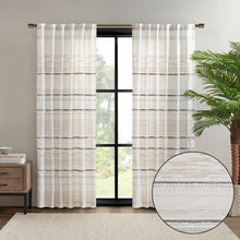Load image into Gallery viewer, Nea Cotton Printed Window Panel With Tassel Trim And Lining II40-1184 By Olliix