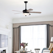 Load image into Gallery viewer, 52 Inches Ceiling Fan with Remote Control-Oak