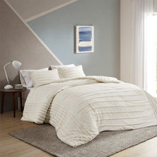 Load image into Gallery viewer, Urban Habitat Mercer 100% Cotton Duvet Cover Set - Full/Queen - Ivory UH12-2319 By Olliix