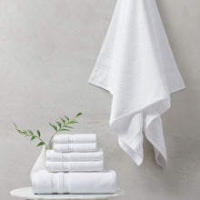 Load image into Gallery viewer, Plume 100% Cotton Feather Touch Antimicrobial Towel 6 Piece Set - BR73-2435