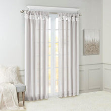 Load image into Gallery viewer, Madison Park Emilia Twist Tab Lined Window Curtain MP40-6326 By Olliix