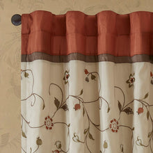 Load image into Gallery viewer, Madison Park Serene Embroidered Window Panel -50X84" Mp40-5470