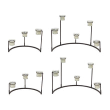 Load image into Gallery viewer, Tiered Votive Holder Stand (Set of 4)