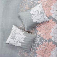 Load image into Gallery viewer, Lola 6 Piece Reversible Cotton Printed Coverlet Set - King/Cal King MP13-6835
