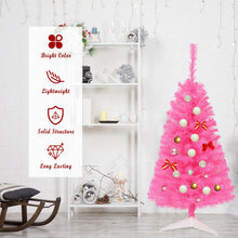 Load image into Gallery viewer, 3 ft Premium Artificial Christmas Mini Tree with Stand-Pink