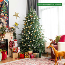 Load image into Gallery viewer, 7 Feet Artificial Christmas Tree with 1260 Mixed PE and PVC Tips