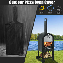 Load image into Gallery viewer, Portable Outdoor Pizza Oven with Pizza Stone and Waterproof Cover