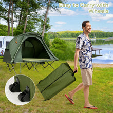 Load image into Gallery viewer, 2-Person Outdoor Camping Tent with External Cover-Green