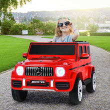 Load image into Gallery viewer, 12V Mercedes-Benz G63 Licensed Kids Ride On Car with Remote Control-Red
