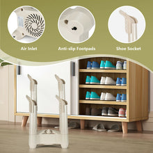 Load image into Gallery viewer, Electric Shoe and Boot Dryer with Timer Heat Blower-White