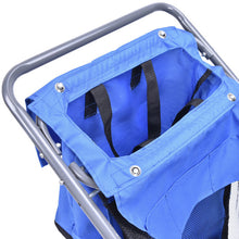 Load image into Gallery viewer, Deluxe Foldable Storage Beach Wonder Tote Cart
