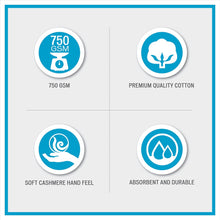 Load image into Gallery viewer, Plume 100% Cotton Feather Touch Antimicrobial Towel 6 Piece Set - BR73-2438