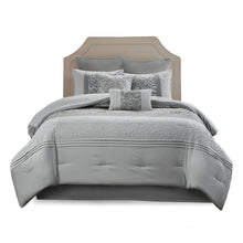 Load image into Gallery viewer, 510 Design Ramsey 100% Polyester Embroidered 8Pcs Comforter Set 5DS10-0218 By Olliix
