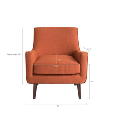 Load image into Gallery viewer, Madison Park Oxford Mid-Century Accent Chair FPF18-0219 By Olliix