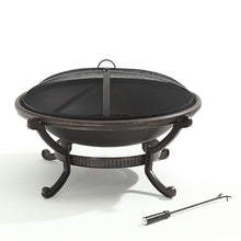 Load image into Gallery viewer, Ashland Firepit Black