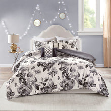 Load image into Gallery viewer, Olliix Dorsey 100% Polyester 5 Pcs Duvet Cover Set By Intelligent Design ID12-1967