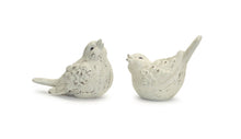 Load image into Gallery viewer, Ivory Terra Cotta Bird Figurine (Set of 4)