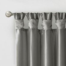 Load image into Gallery viewer, Madison Park Emilia 100% Polyester Twisted Tab Lined Window Panel MP40-6557 By Olliix