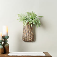 Load image into Gallery viewer, Woven Willow Wall Basket (Set of 6)