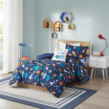 Load image into Gallery viewer, Jason Outer Space Comforter Set Twin MZK10-214 By Olliix
