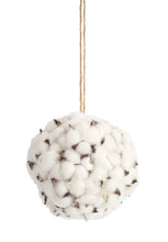 Load image into Gallery viewer, Cotton Orb with Twine Hanger (Set of 6)