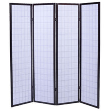 Load image into Gallery viewer, 4 Panels Cherry Solid Wood Room Screen