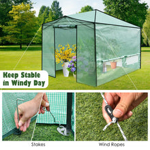 Load image into Gallery viewer, 9 x 12 Feet Portable Folding Pop-up Greenhouse with Windows