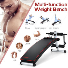 Load image into Gallery viewer, Multifunction Folding Full Body Strength Training Gym Bench