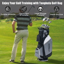 Load image into Gallery viewer, 14-Way Golf Cart Stand Bag with Waterproof Rain Hood