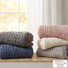 Load image into Gallery viewer, Handmade Chunky Double Knit Throw MP50-7315 By Olliix