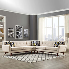 Load image into Gallery viewer, Engage L-Shaped Upholstered Fabric Sectional Sofa by Modway