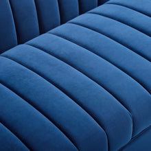 Load image into Gallery viewer, Shift Channel Tufted Performance Velvet Sofa by Modway