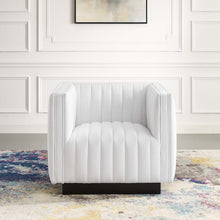 Load image into Gallery viewer, Conjure Tufted Upholstered Fabric Armchair by Modway