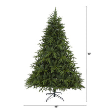 Load image into Gallery viewer, 7.5' Colorado Mountain Fir 'Natural Look' Artificial Christmas Tree w/ 600 LED