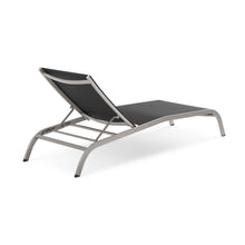 Load image into Gallery viewer, Savannah Mesh Chaise Outdoor Patio Aluminum Lounge Chair by Modway