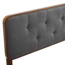 Load image into Gallery viewer, Collins Tufted Fabric and Wood Full Headboard by Modway
