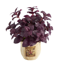 Load image into Gallery viewer, 12" Basil Artificial Plant in Decorative Planter