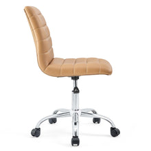 Load image into Gallery viewer, Ripple Armless Mid Back Vinyl Office Chair by Modway