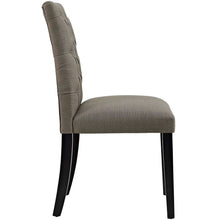 Load image into Gallery viewer, Duchess Button Tufted Fabric Dining Chair by Modway