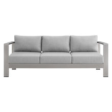Load image into Gallery viewer, Shore 7 Piece Sunbrella¨ Fabric Outdoor Patio Aluminum Set by Modway