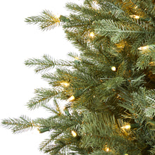 Load image into Gallery viewer, 5' New Hampshire Spruce Artificial Christmas Tree with 300 Warm White Lights