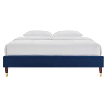 Load image into Gallery viewer, Harlow Performance Velvet Full Platform Bed Frame by Modway