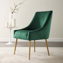 Load image into Gallery viewer, Discern Upholstered Performance Velvet Dining Chair by Modway