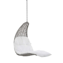 Load image into Gallery viewer, Landscape Hanging Chaise Lounge Outdoor Patio Swing Chair by Modway