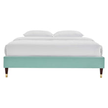Load image into Gallery viewer, Harlow Performance Velvet Queen Platform Bed Frame by Modway