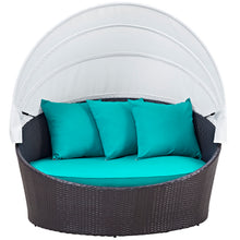 Load image into Gallery viewer, Convene Canopy Outdoor Patio Daybed by Modway