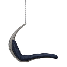 Load image into Gallery viewer, Landscape Hanging Chaise Lounge Outdoor Patio Swing Chair by Modway