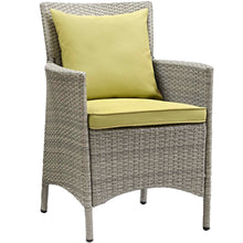Load image into Gallery viewer, Conduit Outdoor Patio Wicker Rattan Dining Armchair by Modway