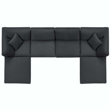 Load image into Gallery viewer, Commix 6-Piece Down Filled Overstuffed Sectional Sofa by Modway